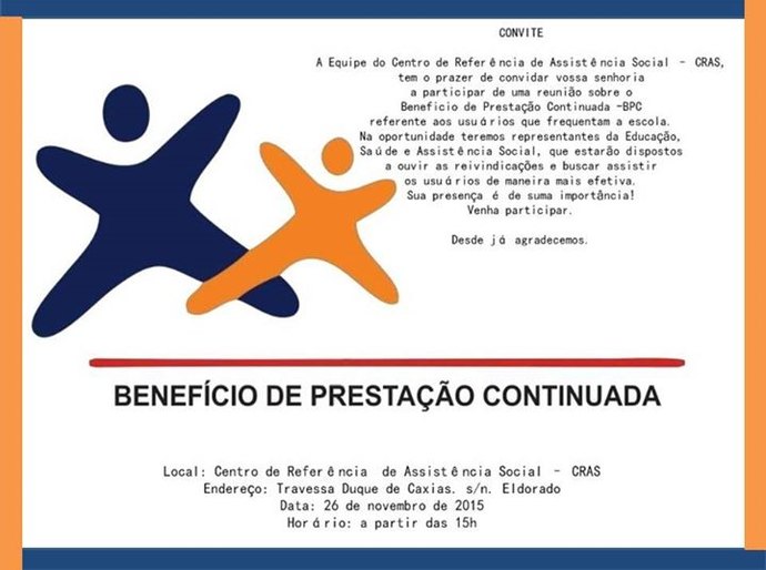 Cras de Delmiro promove oficina temática com beneficiários do programa BPC