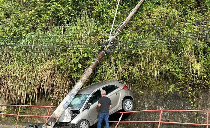 Acidente na Leste-oeste