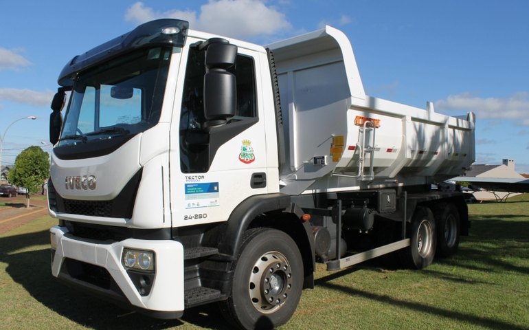 Condutores de caminhões basculantes deverão realizar procedimento de alteração de dados