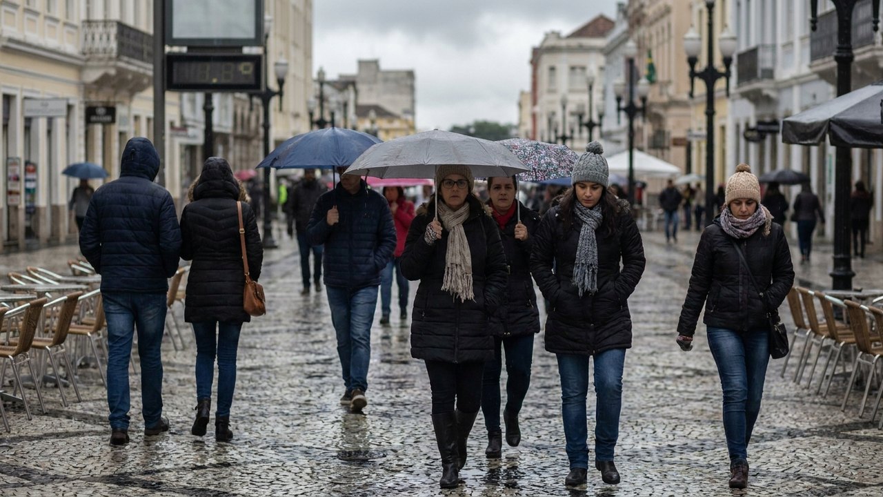 Frente fria deve derrubar temperaturas no Sul e Sudeste; veja quando