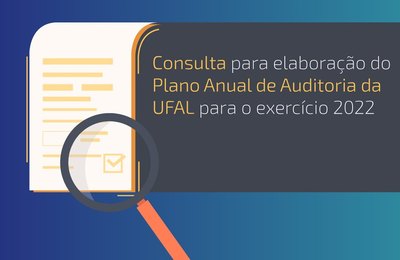 Auditoria da Ufal abre canal para receber sugestões da comunidade
