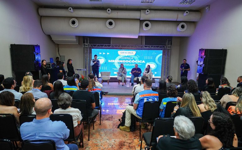 Ministério da Saúde e Sesau promovem oficina sobre diagnóstico e atendimento clínico da Meningite