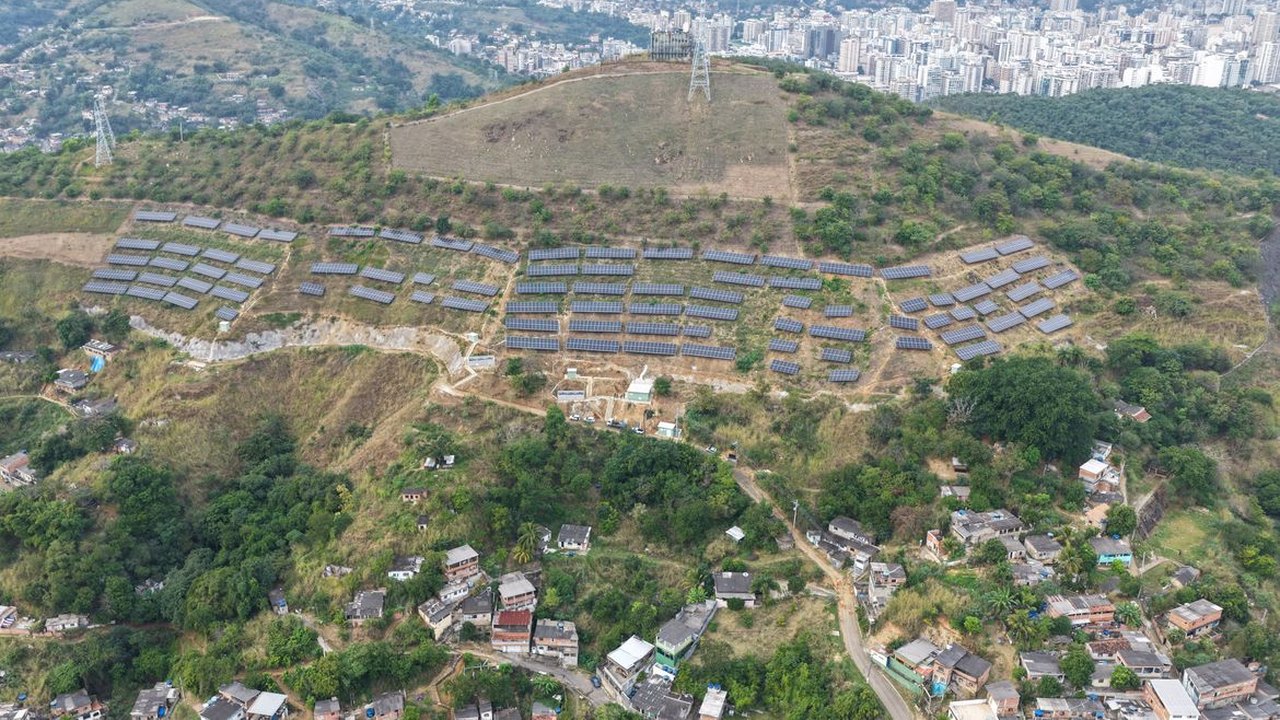 Usina solar em Niterói gera energia para 19 creches