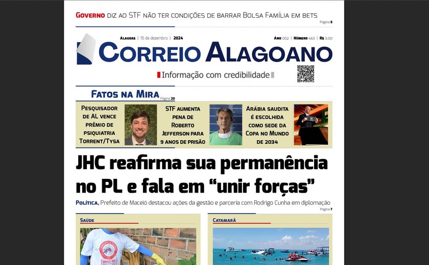 JHC reafirma sua permanência no PL e fala em “unir forças”