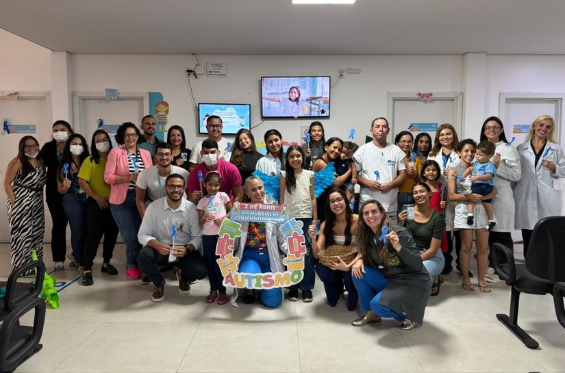 Hospital da Criança de Alagoas promove ações de conscientização sobre o Transtorno do Espectro Autista