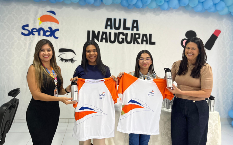 Assistência Social de Branquinha realiza aula inaugural de cursos profissionalizantes