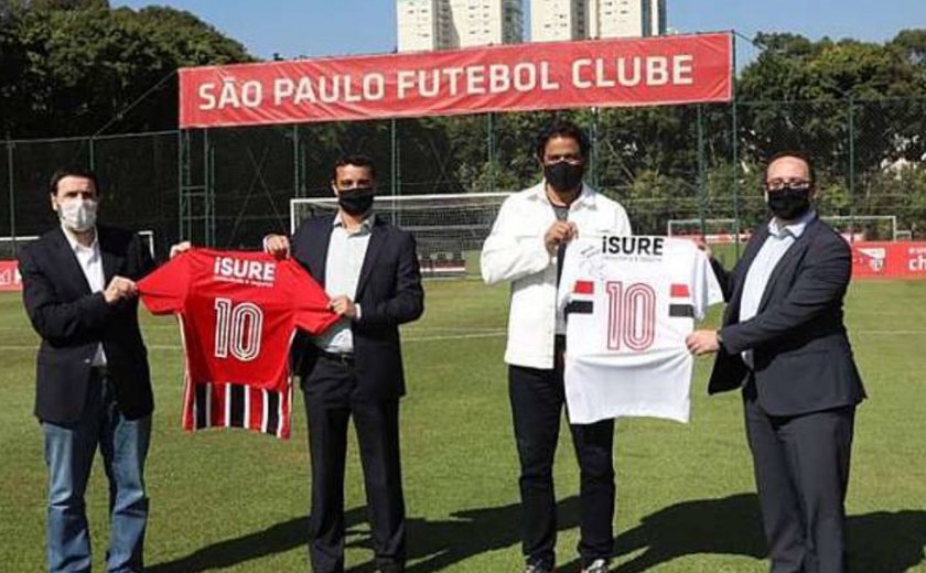 São Paulo anuncia patrocínio com seguradora até o final do ano