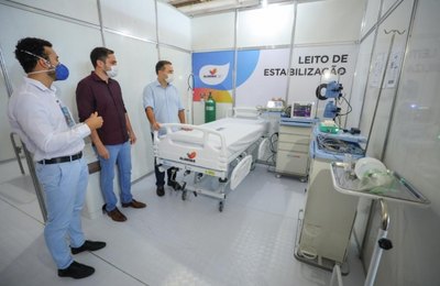 Hospital de Campanha atende 40 pacientes em 10 dias de funcionamento
