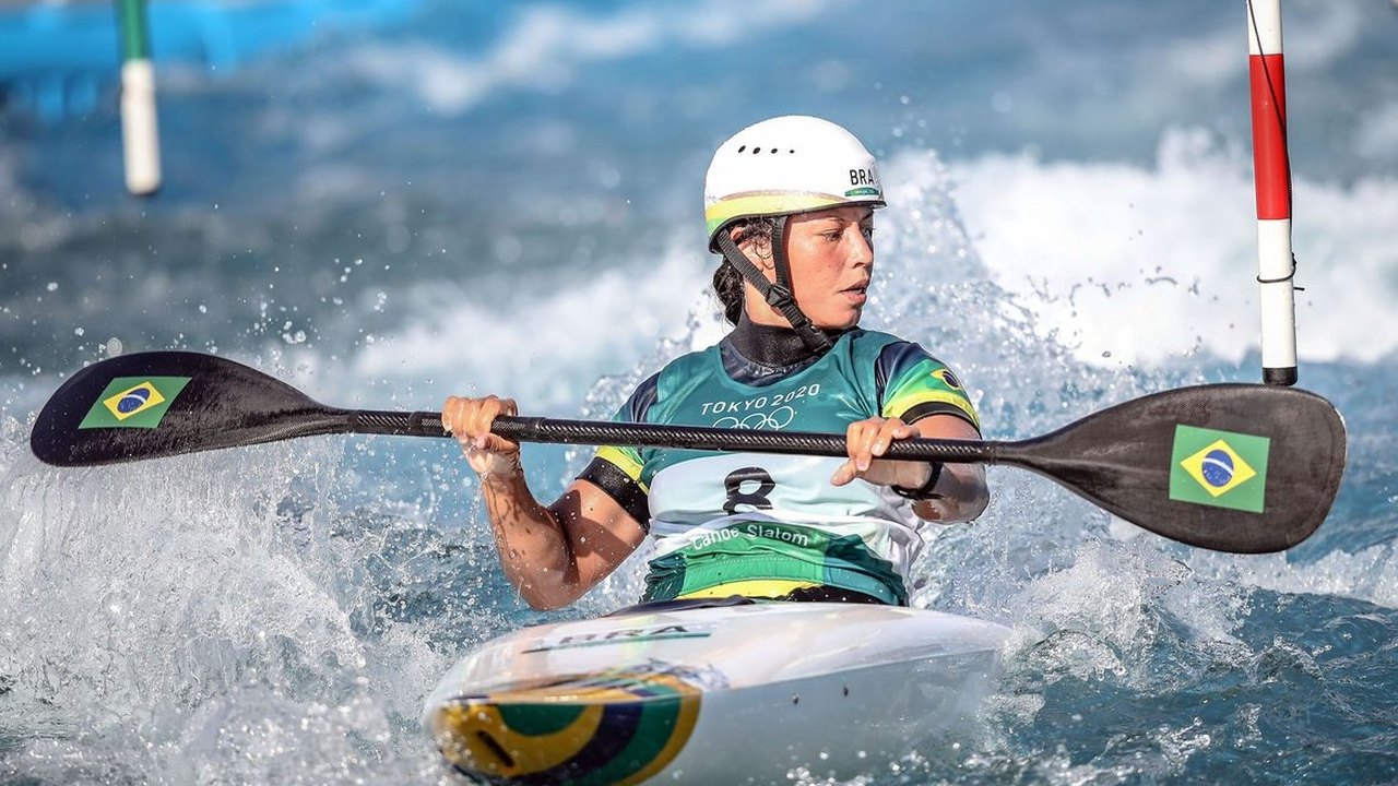 Canoagem slalom: Ana Sátila garante presença nos Jogos de Paris