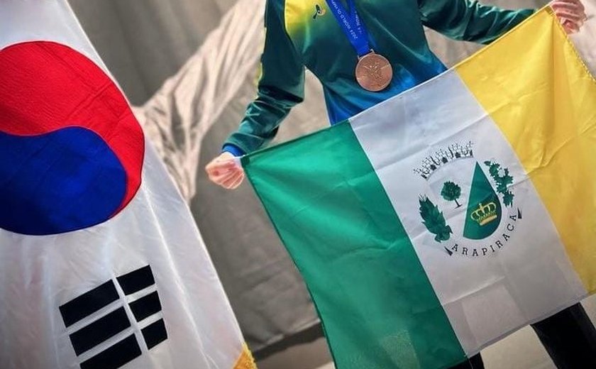 Campeão mundial de Taekwondo, arapiraquense Kelvyn Nícolas está ansioso para chegar a Arapiraca