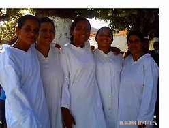 Moacir Andrade batiza 10 novos crentes