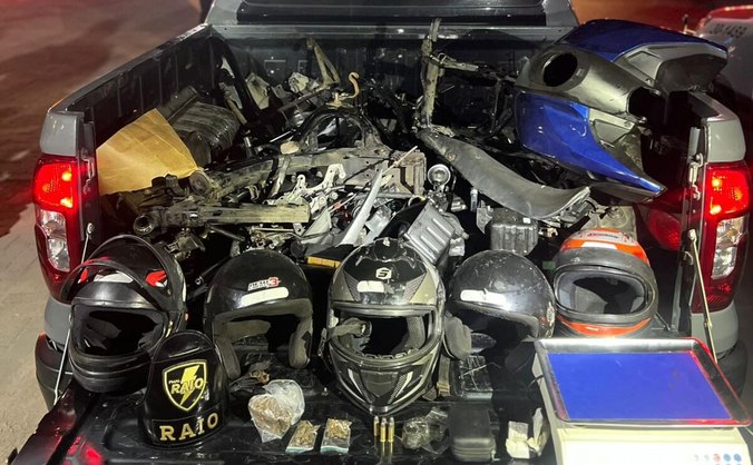 Imóvel também funcionava como ponto de tráfico de drogas