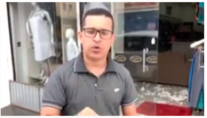empresário indgnado