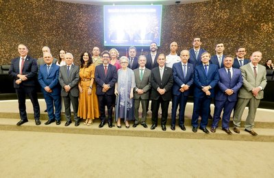 PGJ Lean Araújo destaca compromisso com a justiça durante solenidade de despedida de desembargadores no TJ/AL