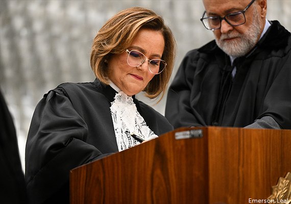 Alagoana Marluce Caldas é empossada como ministra do STJ