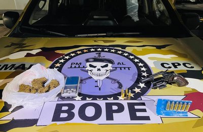 PM apreende quatro armas de fogo durante ocorrências na capital e Região Metropolitana