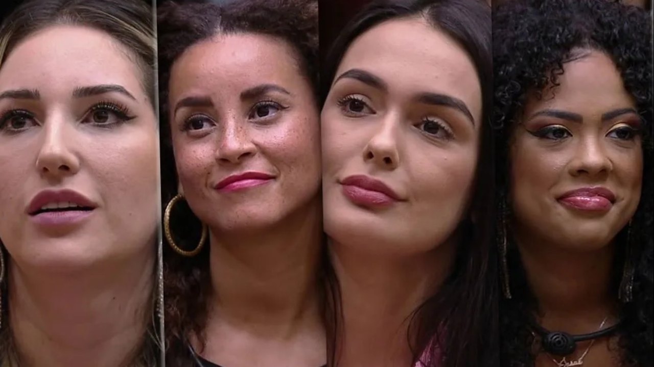 Amanda, Domitila Barros, Larissa e Marvvila disputam o 12º Paredão do 'BBB 23'