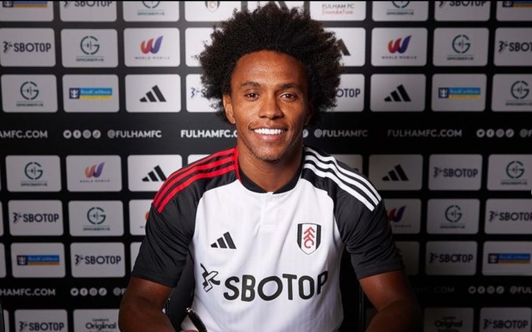 Após deixar o clube, Willian volta atrás e renova com o Fulham, da Inglaterra