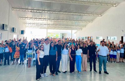 Em Delmiro, prefeita inaugura reforma e ampliação da EMEB Dr. José Correia Filho no Jardim Cordeiro