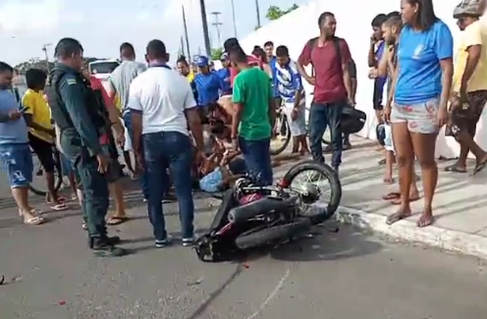 moto acidente