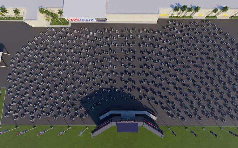 Paraná fará primeira experiência no País de grande show com áreas isoladas