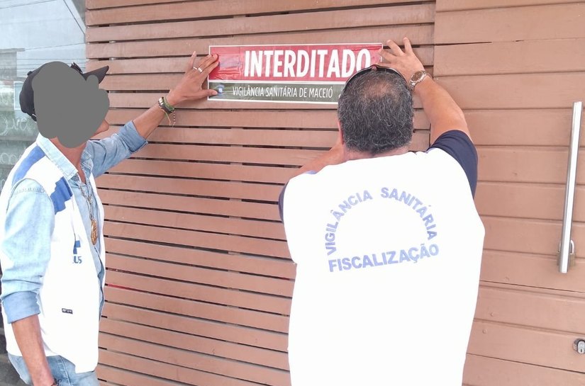 Vigilância Sanitária de Maceió interdita restaurante no Farol