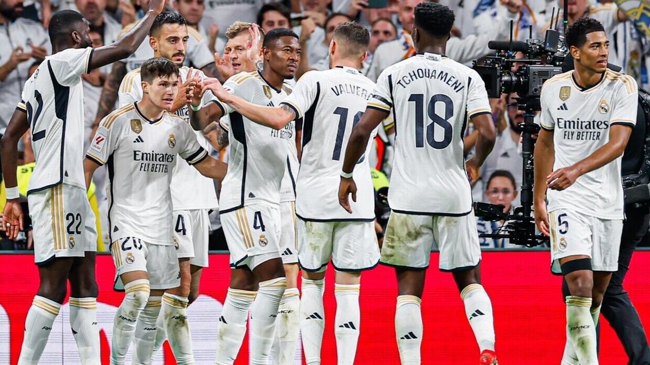 Real Madrid vence Real Sociedad de virada e mantém os 100% no Campeonato Espanhol