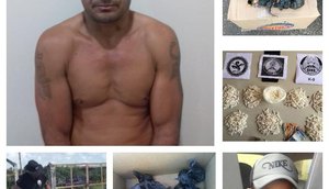 preso com cacaína