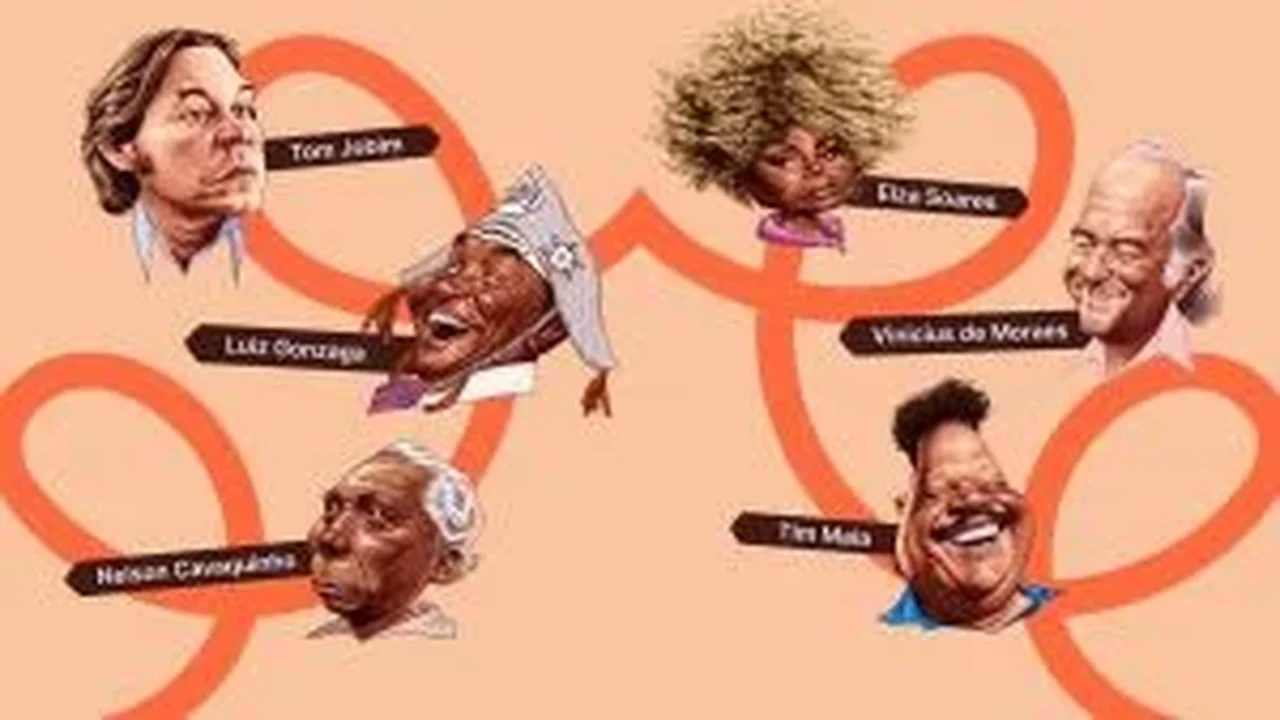 Os grandes ícones da MPB ganham vida em livro interativo
