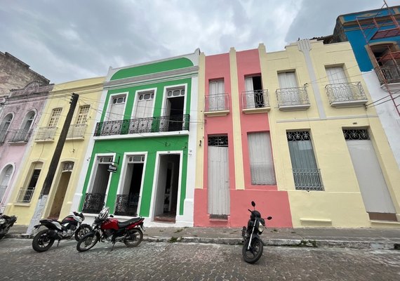 Cores de Penedo: Mais de 20 imóveis do Centro Histórico ganharam pintura e revitalização