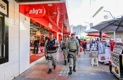 Polícia Militar inicia Operação Centro Seguro