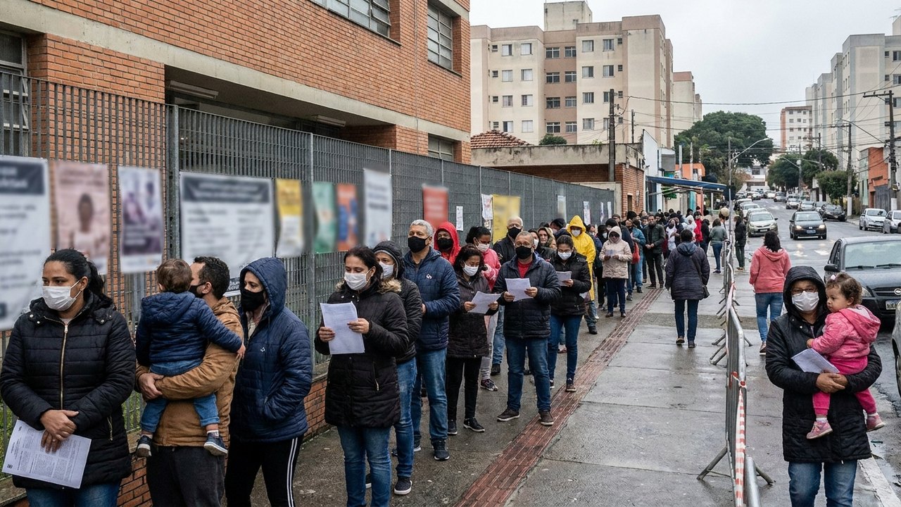 Aumento de casos de sarampo em SP provoca corrida por vacinação e gera filas em postos