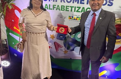 Tanque d’Arca conquista Selo Ouro em evento nacional de educação, em Brasília