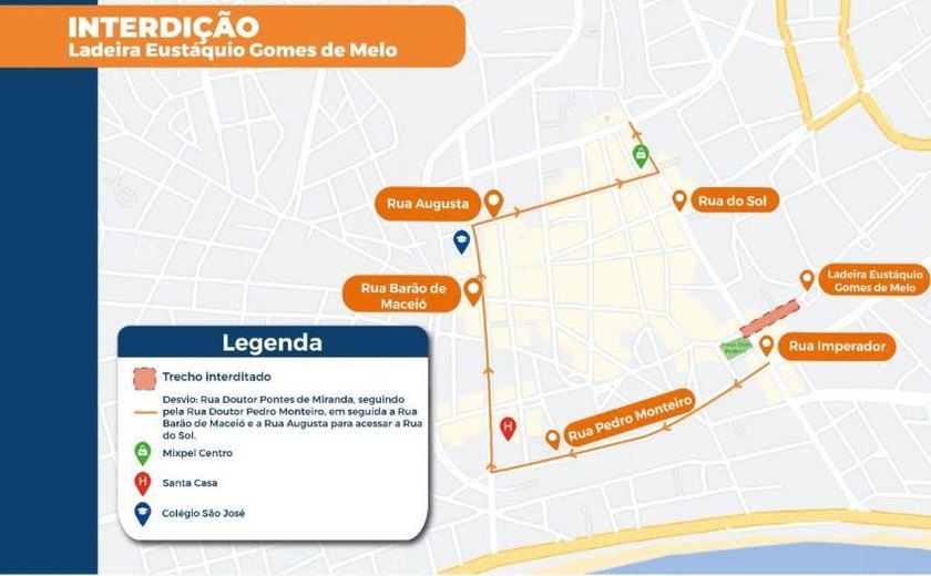 Prefeitura de Maceió interdita ruas no domingo, 10, para procissão de Ramos