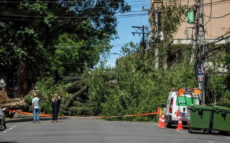 Equipes da Enel do Rio e Ceará reforçam restabelecimento de energia em São Paulo