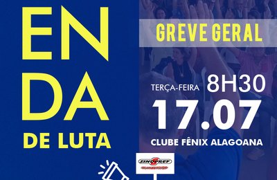 Greve Geral dos servidores públicos municipais de Maceió começa nesta terça