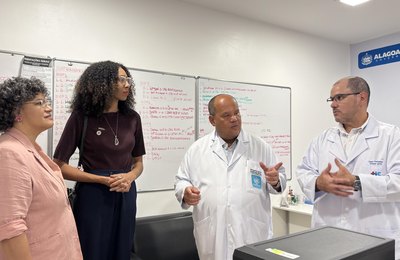 Especialidades: Comitiva do Ministério da Saúde conhece estrutura do Hospital do Coração de Alagoas