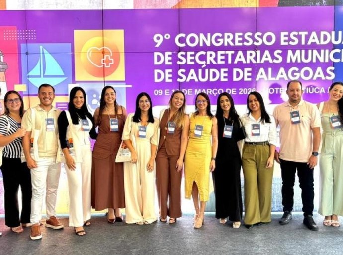 Secretárias e profissionais da saúde de Campo Alegre participam do 9º Congresso Estadual de Secretarias de Saúde