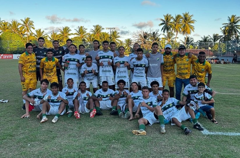 Sub-17 de Coruripe faz boa campanha e avança para a fase de mata-mata do Alagoano