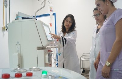 Oito novas máquinas reforçam o Serviço de Hemodiálise no HGE