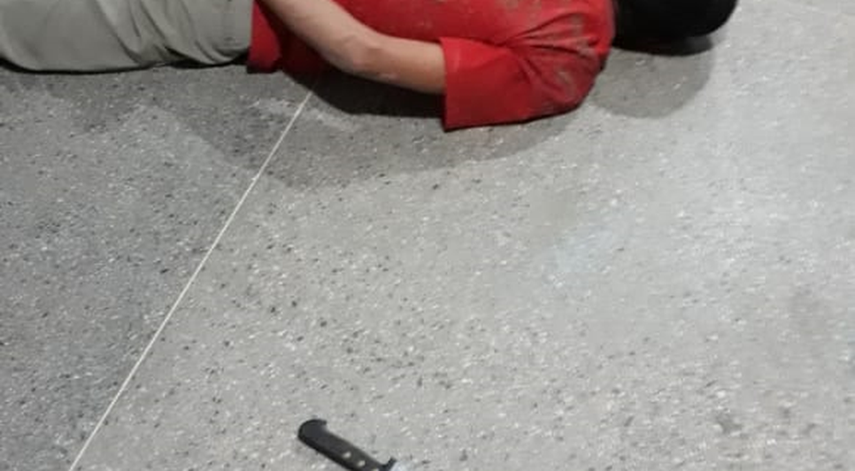 preso pelo corpo de bombeiros