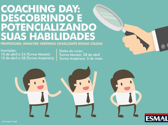 Esmal abre inscrições para interessados em participar do curso “Coaching day'