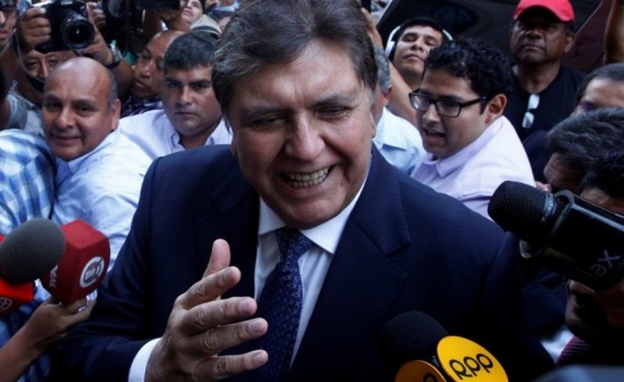 Ex-presidente peruano Alan García em Lima
