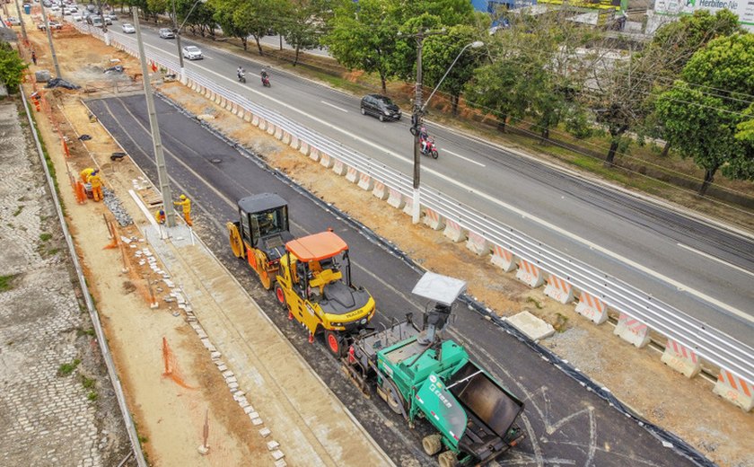 Obras de mobilidade urbana avançam na Avenida Durval de Góes Monteiro