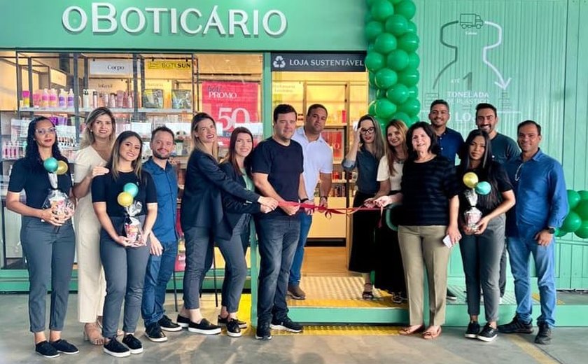 Boticário inaugura primeira loja sustentável em Alagoas