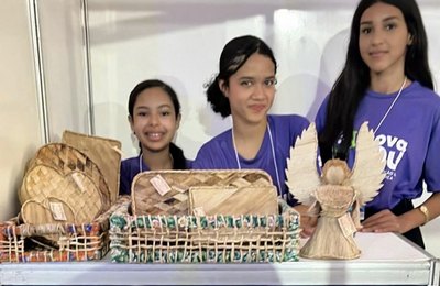 Escola da zona rural de Branquinha é a única de Alagoas a se destacar nacionalmente com oficinas da fibra de bananeira