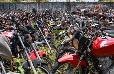 Detran Alagoas realiza leilão de mais de quatro mil veículos inservíveis no mês de julho