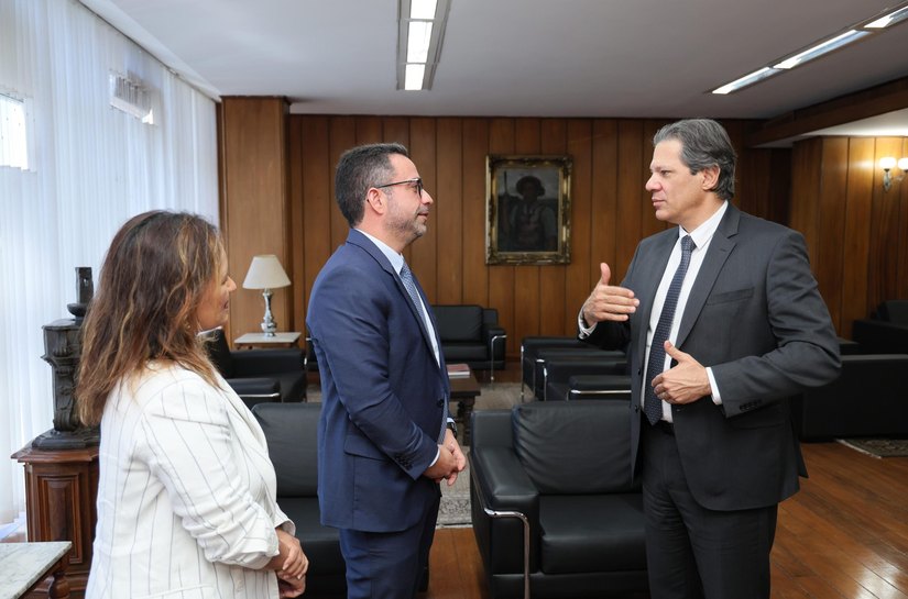 Com Haddad, governador discute Plano de Investimentos Federais em Alagoas