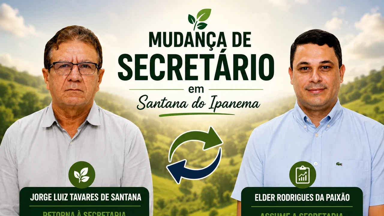 Secretaria de Desenvolvimento Rural, Meio Ambiente e Recursos Hídricos de Santana do Ipanema ganha novo comando