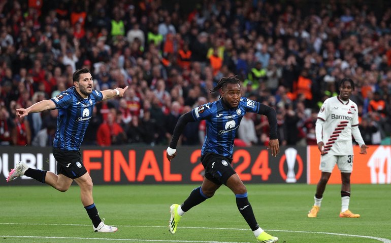 Atalanta desbanca favorito Bayer Leverkusen e conquista a Liga Europa com hat-trick de Lookman